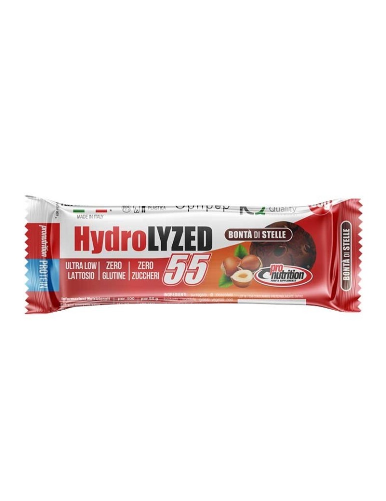 HYDROLYZED Barretta Proteica - Gusto Bontà di Stelle - 55 gr