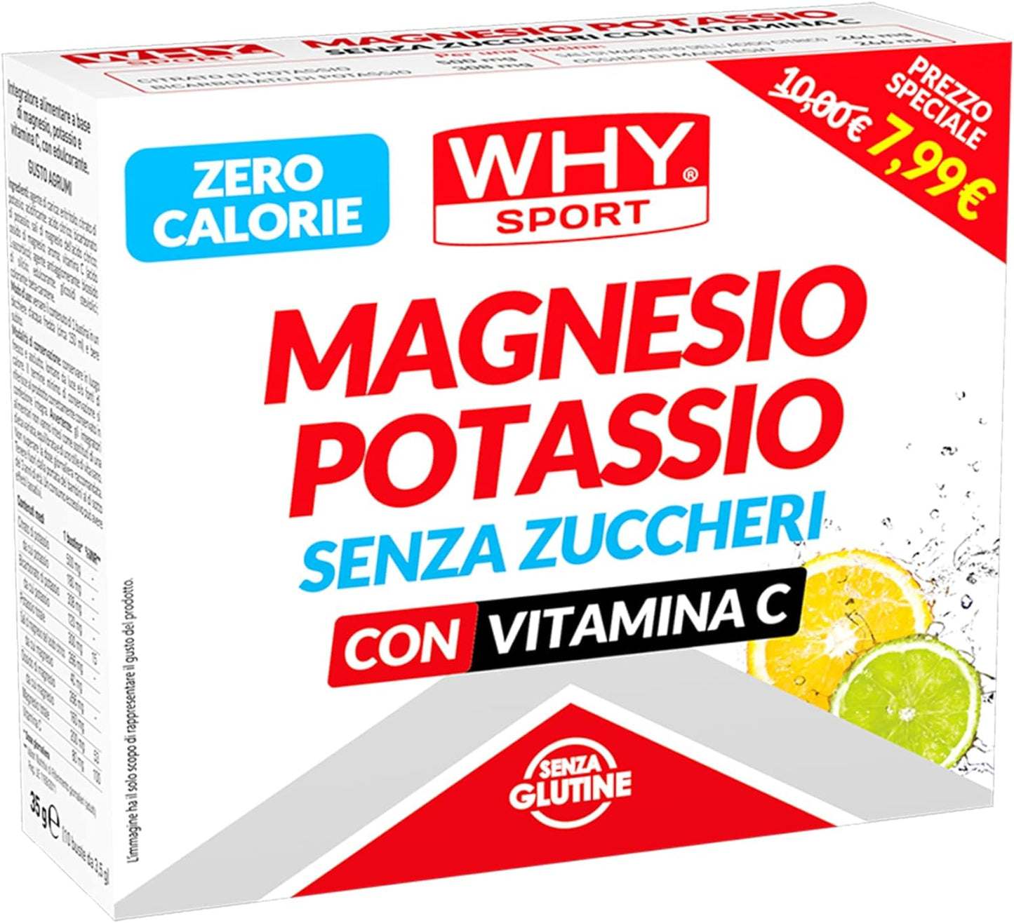 WHY SPORT Magnesio e Potassio Senza Zuccheri